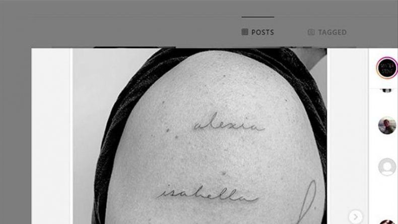 Matt Damon se ha tatuado el nombre de sus cuatro hijas