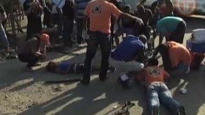 Accidente deja seis heridos en Villa Grecia