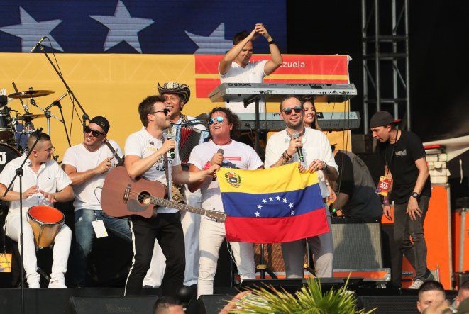 Concierto Venezuela Aid Live