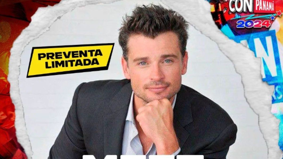 Comic Con Panamá 2024 Tom Welling y el precio del Meet and Greet