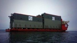 Llegan segundo juego de compuertas del Canal a aguas panameñas Llegan segundo juego de compuertas del Canal a aguas panameñas