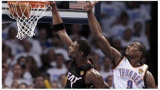 NBA: Heat 100, Thunder 96; Heat sobrevive remontada del Thunder