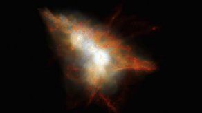 Astrónomos descubren los misterios de una gran mancha espacial Lyman-alfa