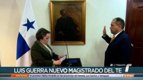Nuevo magistrado principal y suplente del Tribunal Electoral toman posesión