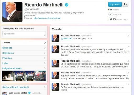 Martinelli asegura que no recibió ni un centavo en lío Lavitola