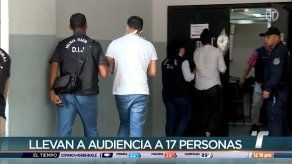 Realizan audiencia a 17 personas por caso de transferencias fraudulentas