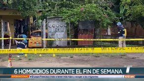 Seis homicidios y varios aprehendidos