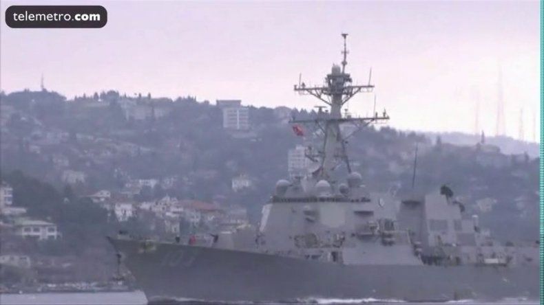 Estados Unidos envía un destructor en el mar Negro para ejercicios