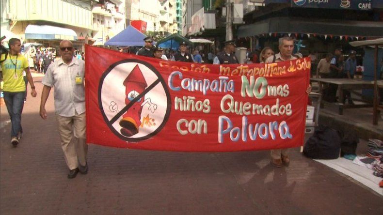 Caminata por la prevención del uso de bombitas