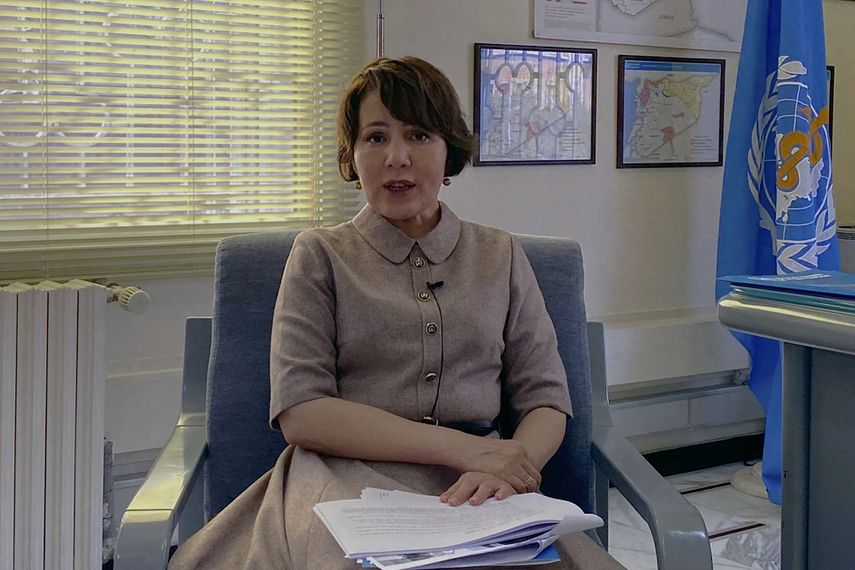 La jefa de la OMS en Siria