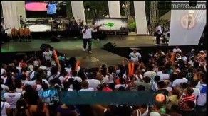 Panameños envían mensaje con Concierto por la paz