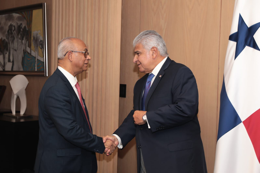 Presidente Mulino y la OEA analizan la situación geopolítica regional