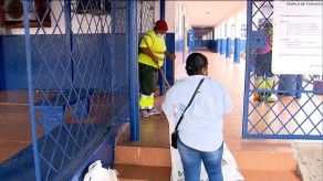 Realizan jornada de limpieza en escuelas tras convenio entre el Meduca y la AAUD