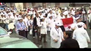 Realizan Marcha Blanca por la Patria
