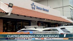 Delincuentes asaltaron el Banco General de El Ingenio