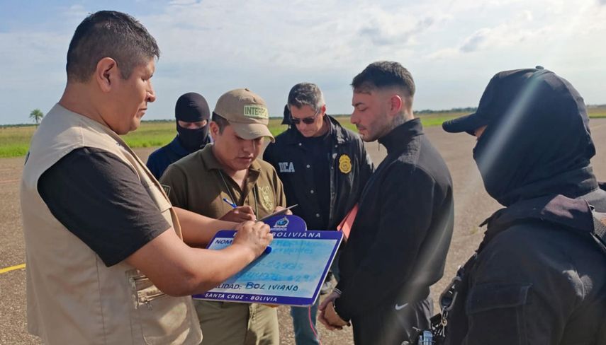 Estados Unidos informa de la captura de narco Sebastián Marset.