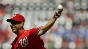 González logra triunfo 20 y Nacionales ganan