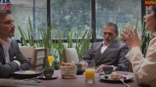 EL AMOR INVENCIBLE| Columba, Ramsés y Calixto se reúnen para planear su próxima jugada.