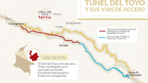 Española FCC inicia en Colombia obras del túnel más largo de Latinoamérica