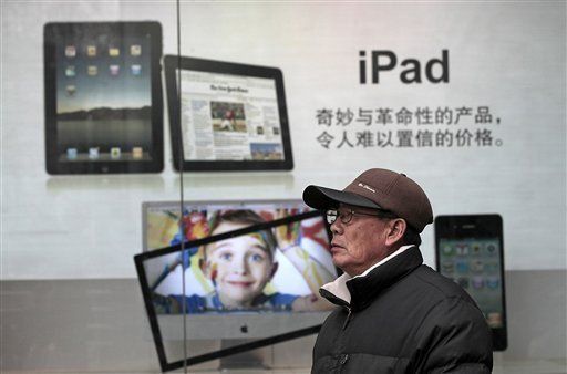 Ciudad china se incauta de iPads de Apple por disputa comercial