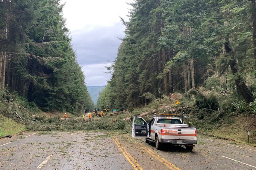 La nueva tormenta dejó sin electricidad a más de 100