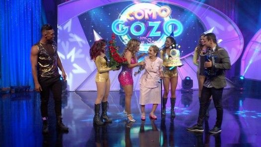 Carmencita Herrera se robó el show en Como Gozo