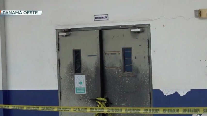 Delincuentes roban equipos electrónicos del Colegio Harmodio Arias Madrid.