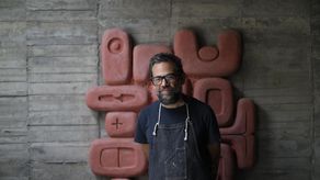 El escultor Pedro Reyes.