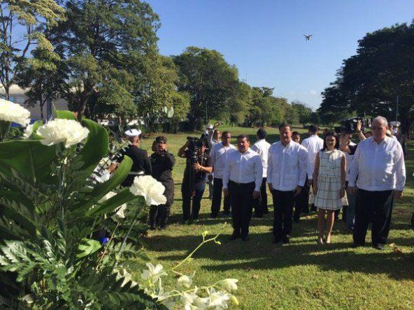 Realizan actos conmemorativos por gesta patriótica del 9 de enero de 1964