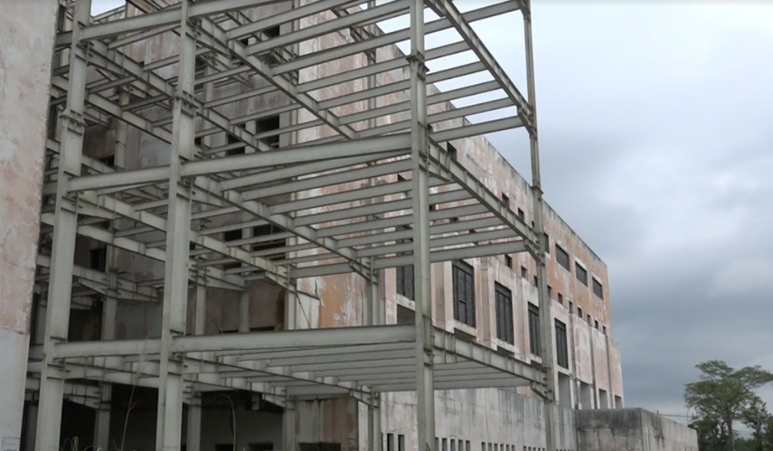 Proyecto paralizado del nuevo hospital en Colón.