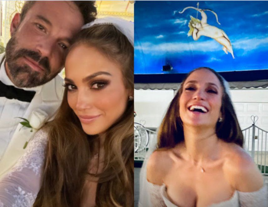 Jennifer Lopez y Ben Affleck se casan en secreto en Las Vegas