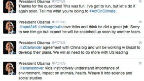 Tuiteros bombardean con preguntas a Obama