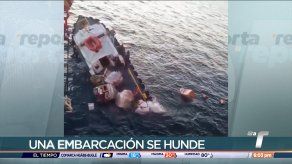 Embarcación se hunde cerca de Isla Flamenco en Amador
