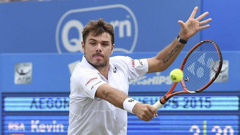 Wawrinka cae eliminado en la segunda ronda de Queens