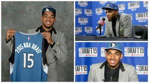 Minnesota se queda con el dominicano Towns como 1era selección del draft