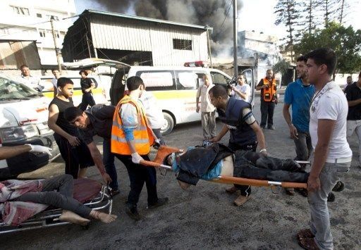 15 muertos en bombardeo a mercado de Gaza