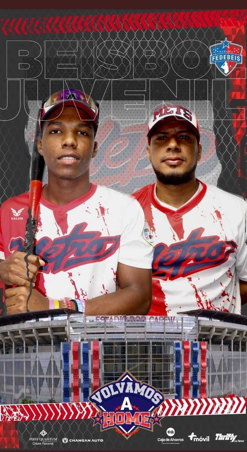 Jugadores de Panamá Metro.