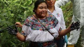 Rigoberta Menchú repudia contaminación atribuida a Chevron