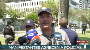 Director de la Policía Nacional: Hay 9 unidades policiales heridas tras los enfrentamientos Director de la Policía Nacional: Hay 9 unidades policiales heridas tras los enfrentamientos