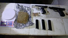 Policía Nacional incauta 17 municiones del mismo calibre.