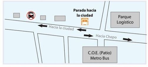 Reubican parada de Las Paredes por trabajos de la Línea 2 del Metro