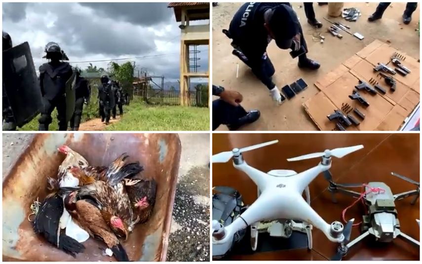 La requisa hecha este sábado en el Centro Penitenciario se dio en el pabellón 10.