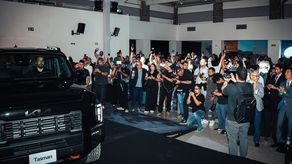 Kia Tasman negro.&nbsp;