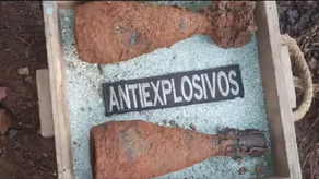 Encuentran en La Chorrera granadas en el patio de una casa&nbsp;