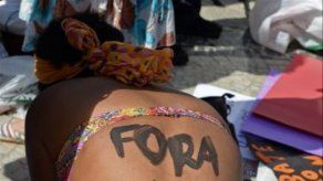 ¡Fuera Cabral!: manifestación pide salida de gobernador de Rio