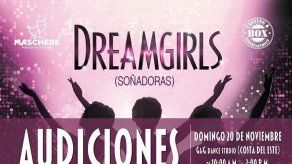 Audiciones para musical Soñadoras el próximo 20 de noviembre