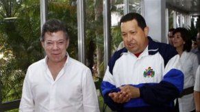 Santos destaca papel de Chávez en paz colombiana y desea se recupere
