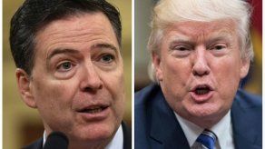 Trump vuelve a arremeter contra el exjefe del FBI James Comey