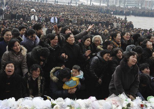 Mezcla de emociones impulsa el duelo masivo norcoreano