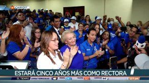 Etelvina de Bonagas se reelige como rectora de la Unachi por 5 años más